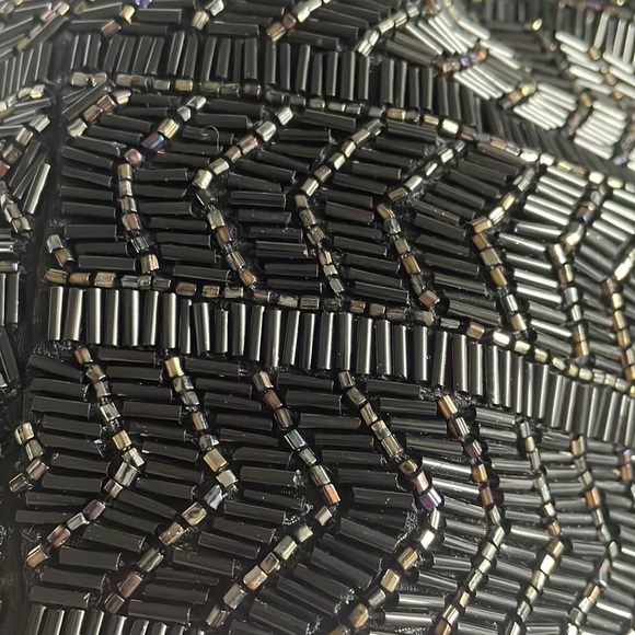 Topshop Beaded Crop Top - Picture 2 of 7